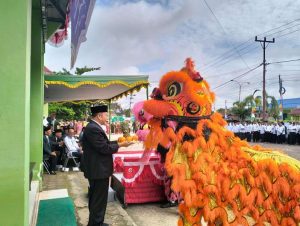 Tarian Multi Etnis Meriahkan HAB Kemenag Sintang